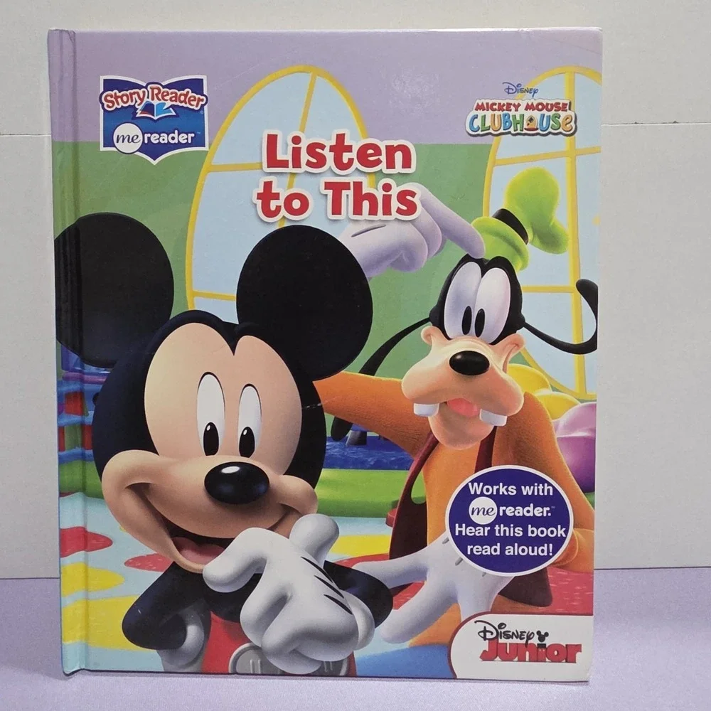 Lot of 2 Mickey Mouse Clubhouse Me Reader‎ Story Reader Books, Hardcover Disney